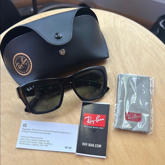 Ray-Ban RB 4194 Black Sunglasses - Picture 2 of 6